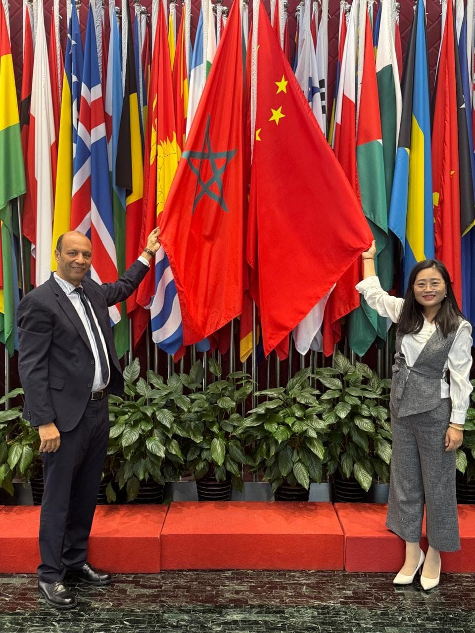 Aux couleurs du Maroc et de la Chine
